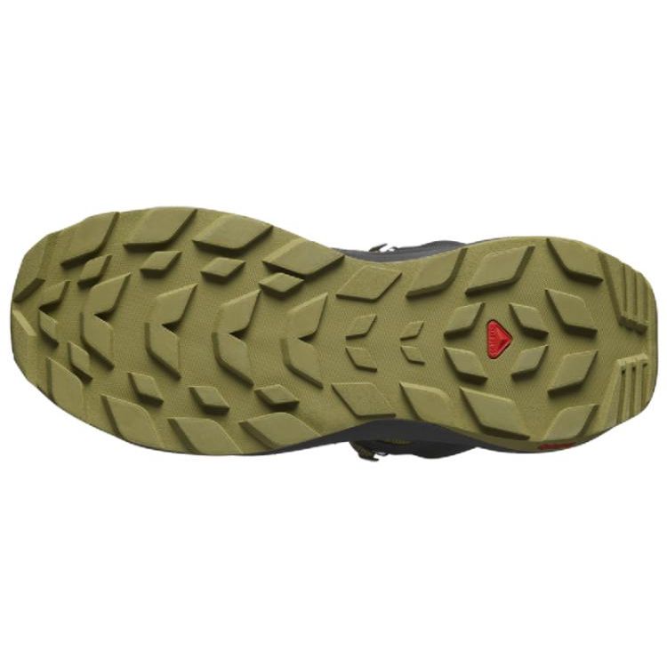 SALOMON Elixir Comfortable Non-Slip Waterproof Mid-Top Outdoor Functional Shoes Men Shoes Black 472905