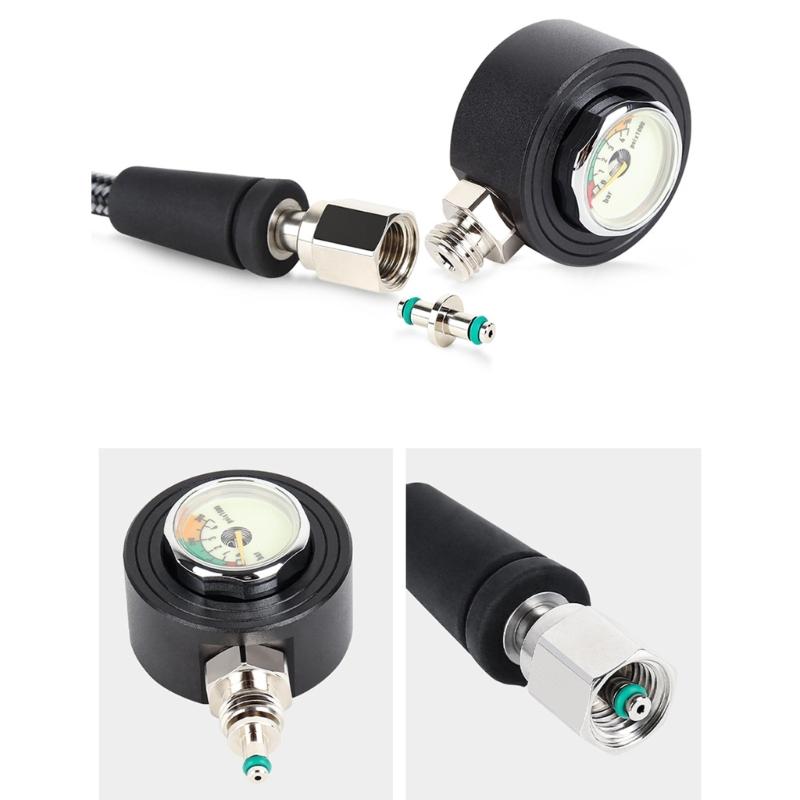 Luminously High Accuracy Pressure Gauge Diving Residual Pressure Gauge Replacement Submersible Pressure Gauge Enduring