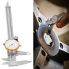 Dial Caliper Vernier 0.02 Double Shock Stainless Steel Manual Measuring Tool 0‑150mm