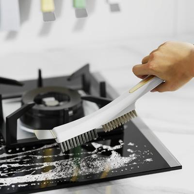 Βούρτσα καθαρισμού λαδιού κουζίνας 3 σε 1 Εργονομική λαβή Βούρτσα καθαρισμού πολλαπλών λειτουργιών Αξεσουάρ σπιτιού
