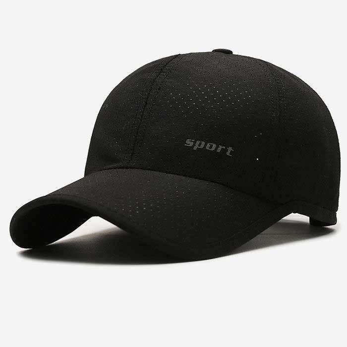 Summer Hemming Quick-drying Punching Breathable Baseball Cap Versatile SPORT Sunscreen Visor Light Cap