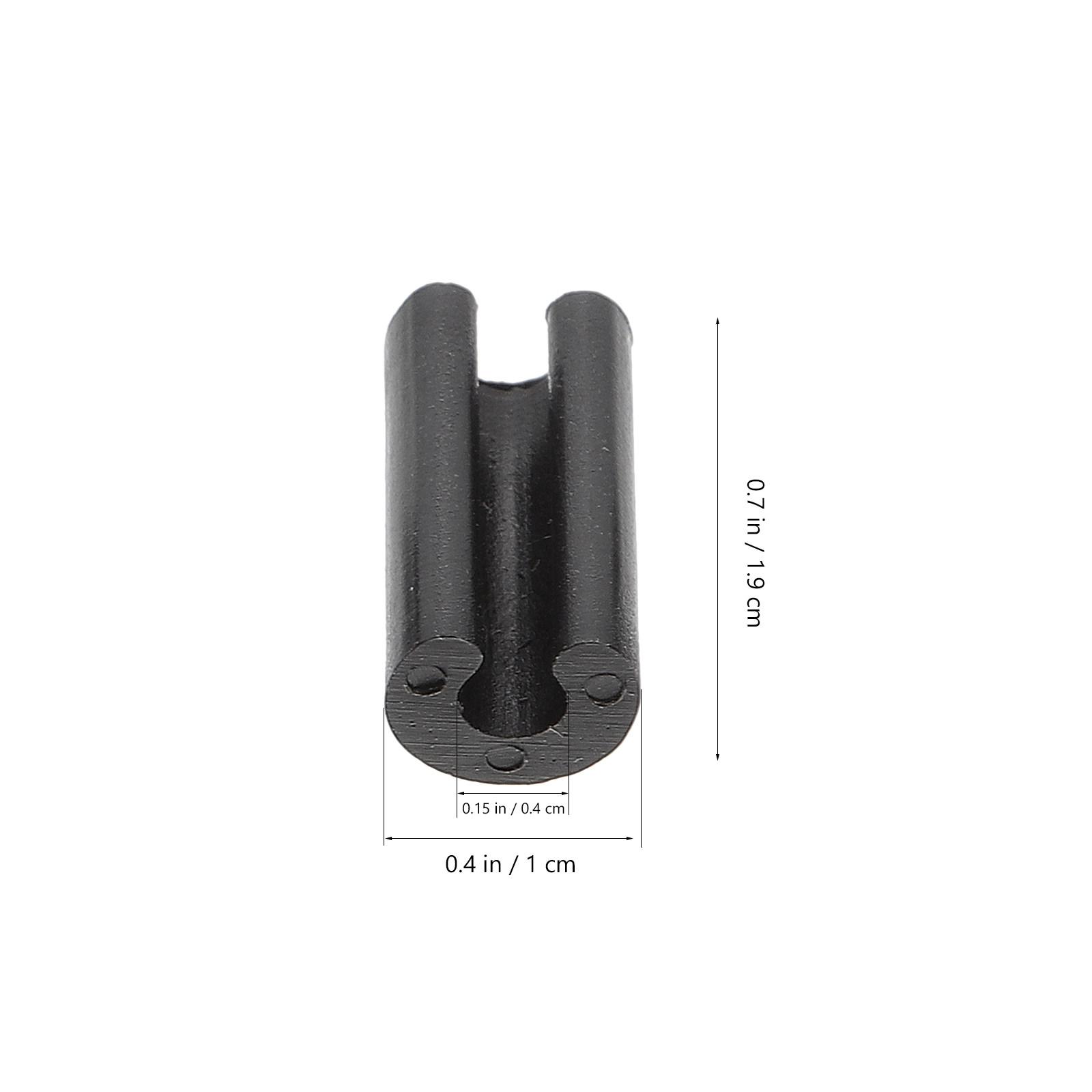 

100Pcs Sink Grid Plastic Feet Anti-Friction Protective Iron Wire Shell Rack Covers for Kitchen Sink Anti-Skid Feet чёрный