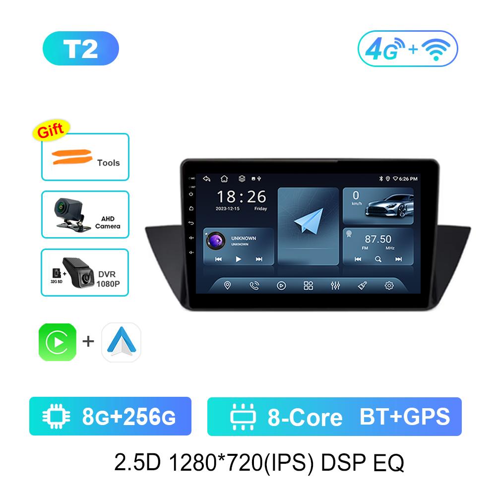 10.1'' for BMW X1 E84 2009 - 2012 Android OS Car Audio Multimedia Player WiFi IPS Screen Bluetooth 4G GPS Navigation Head Unit