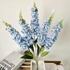 5 Stems Hyacinth Artificial Flowers Silk Petal Multicolor Simulation Snapdragon Flowers Floral Arrangement