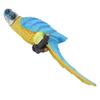 Parrot Wall Decor Resin Lifelike Hanging Parrot Statue Bird Sculpture for Outside Garden Patio Yard