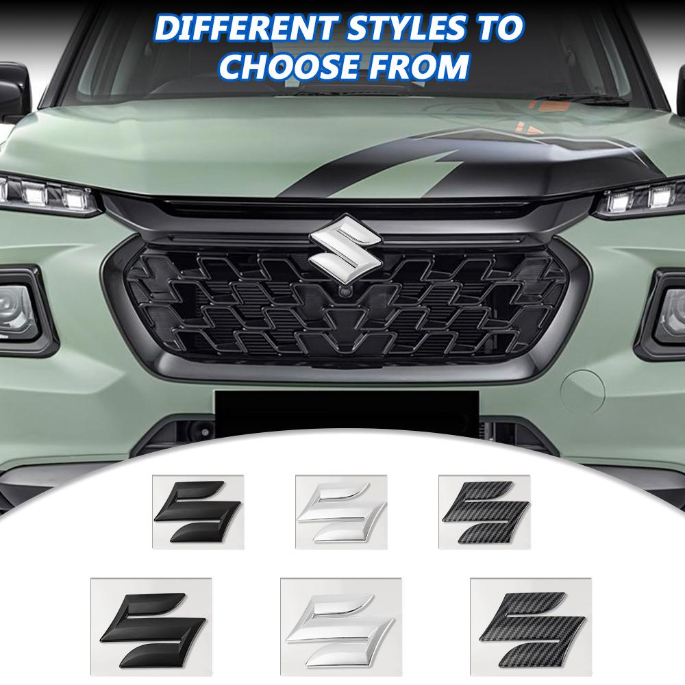 AAGN1 Capac cu Logo 3D pentru Grila Frontală Insignă Portbagaj Spate Autocolant pentru Suzuki Grand Vitara IGNIS Baleno SX4 Swift Jimny Antelope