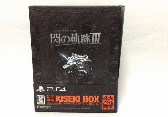 [USED] The Legend of Heroes: Trails of Cold Steel III Limited Edition KISEKI BOX PS4 Used Anonymous Shipping