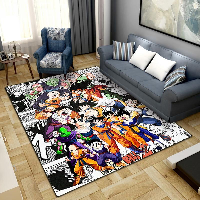 Dragon Ball  Area Carpet for Living Room Bedroom Home Decor Cool Movie Mat Floor Mat -LXR9