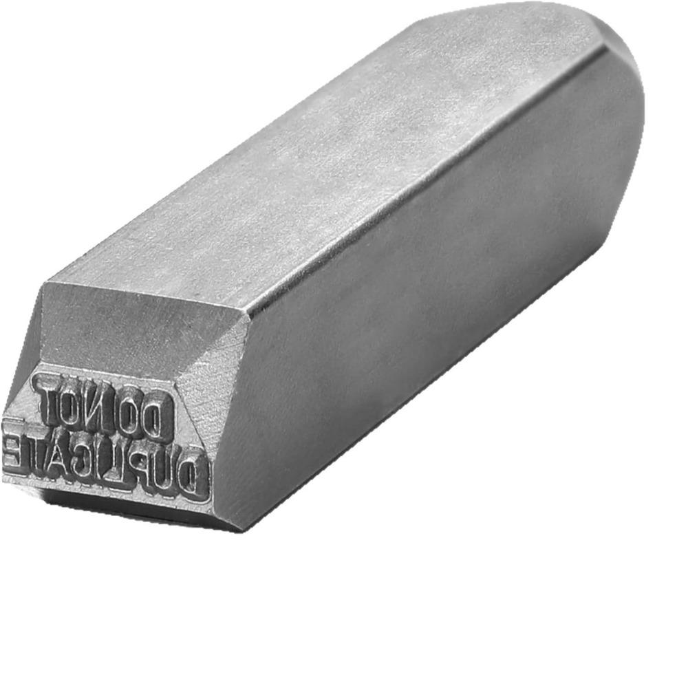 Steel Jewelry Stamping Kit Letter Key Stamp  DIY Custom Name Design серебряный