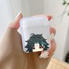 Cute Cartoon Anime Genshin Impact Case for Apple Airpods Pro 2 1 3 4 th Cases Zhongli Hutao Xiao Soft Cover Earphone Accessories