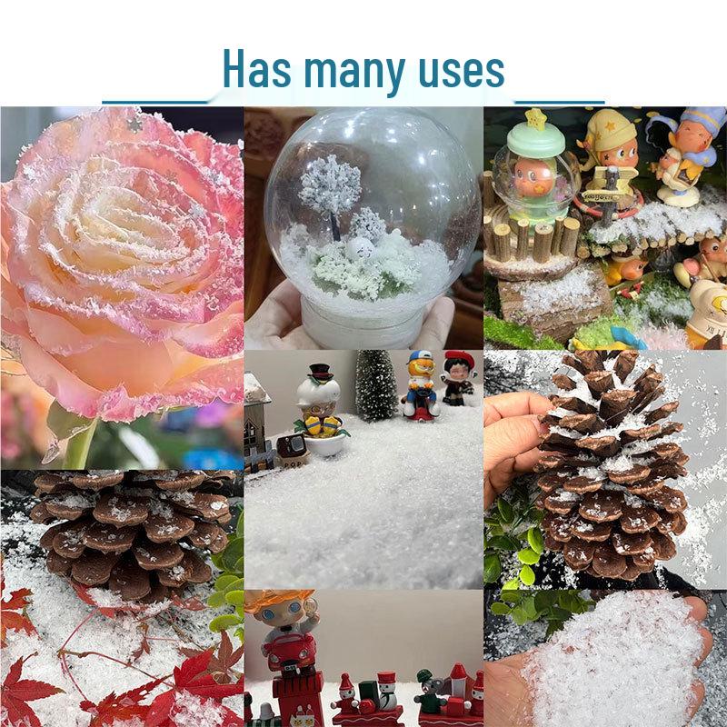 Artificial Snow Powder for Christmas Decor and Film Props