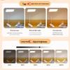 Multifunctional LED Clip-On Desk Lamp: Eye-Friendly, Plug-In for Bedroom, Dorm, Study, or Reading