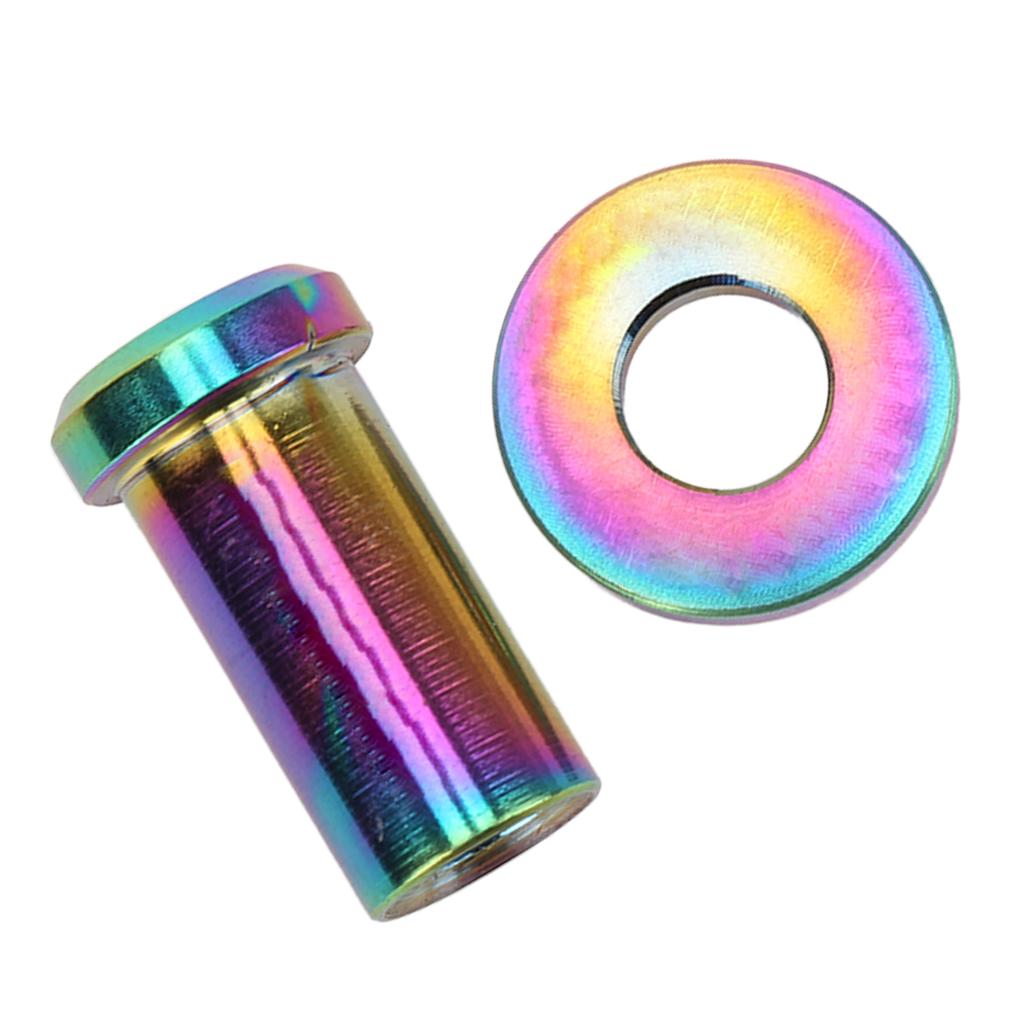 Brake Caliper Nut Rust Proof   Alloy C Clamp Fixed Nut with Washer for Road Bikes 15mm