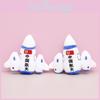 Astronaut Space Small Rocket Keychain Cute Girl Backpack Hanging Plush Doll