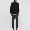 Uniqlo Solid Color Single Breasted Blazer Men Blazers Black 425422-09