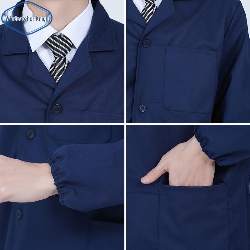 Anti-static Blue Work Lab Coat