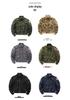 Giacca da baseball da pilota dell'Aeronautica 726 - Collo alto, stile workwear, resistente a graffi e usura, capospalla sottile.
