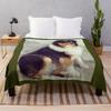 Aussie - Australian Shepherd by Iritof Throw Blanket