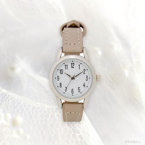 Fieldwork Women's Analog Watch with Leather Strap, Gray, Baileys PP003-2