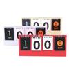 Countdown Calendar Clear Printing Double Coil Triangle Base Modern Style Exam Remindering Desk Calendar Decoration Daily Use