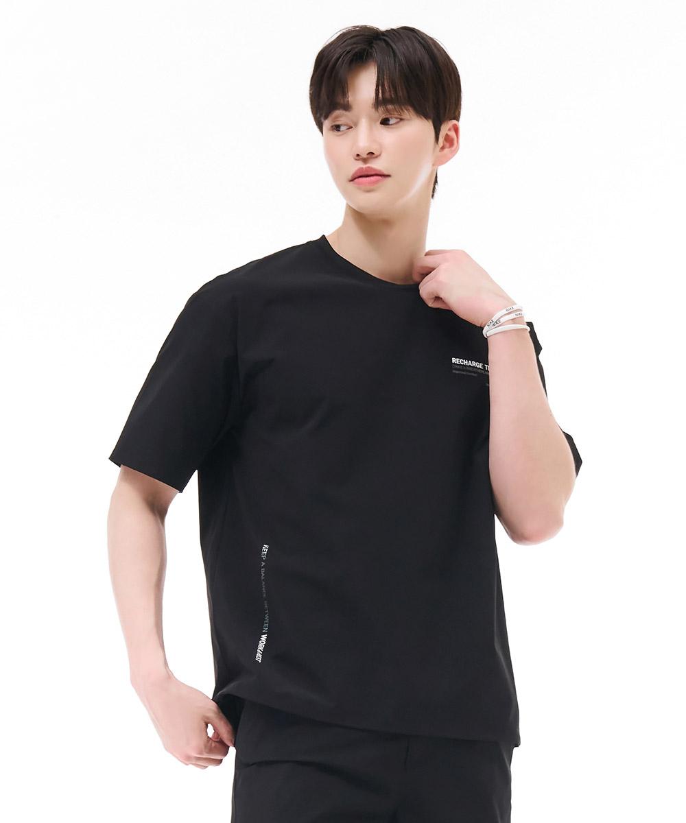 Chase Cult Men S Stretch Graphic Short Sleeve T-Shirt - Black Black/95