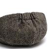 Men's Newsboy Cap British Vintage Beret Forward Cap