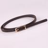 New Multicolor Decorative Leather Waist Belt - Fashionable and Versatile for Ladies