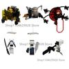 New KDL DJ Upgrade War-Damaged Skibidi Toilet Man Figures Anime Block Toys TvMan Titan Bricks Model Toy For Kid Birthday Gift