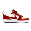 Nike Court Borough Blooming Flowers And Full Moon Cushioning Low top Skateboard Shoes Women's Red DV5456-124(Team900-)