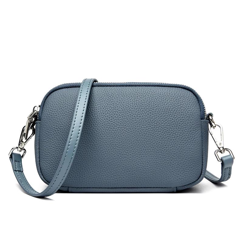 Women's Shoulder Leather Bag Casual Messenger Wallet Female Designer