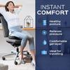 Coussin Coccyx Anti escarre fessier avec Gel Respirant, Coussin de siège orthopédique Ergonomique mémoire de Forme