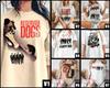 Reservoir Dogs V1-V7 Natural T Shirt Movie Poster Retro Vintage Cotton Men's Women's Gift Present