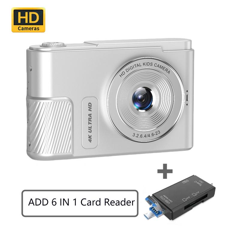 2.5inch Screen 1080P Mini Kids Digital Camera 44M HD Student Portable Camera Dual Camera CCD Smart Camera Friend Gift