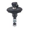 Rotating Handle Lock Latch with 2 Keys for Camper RV Cabin