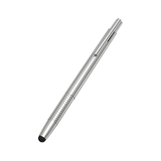 Takizawa Eco-Leather Pen Case with Smartphone Touch Knock-Type Ballpoint Pen Set, 5-Pack, Made in Japan Faux Leather, Pen Case with Smartphone Touch