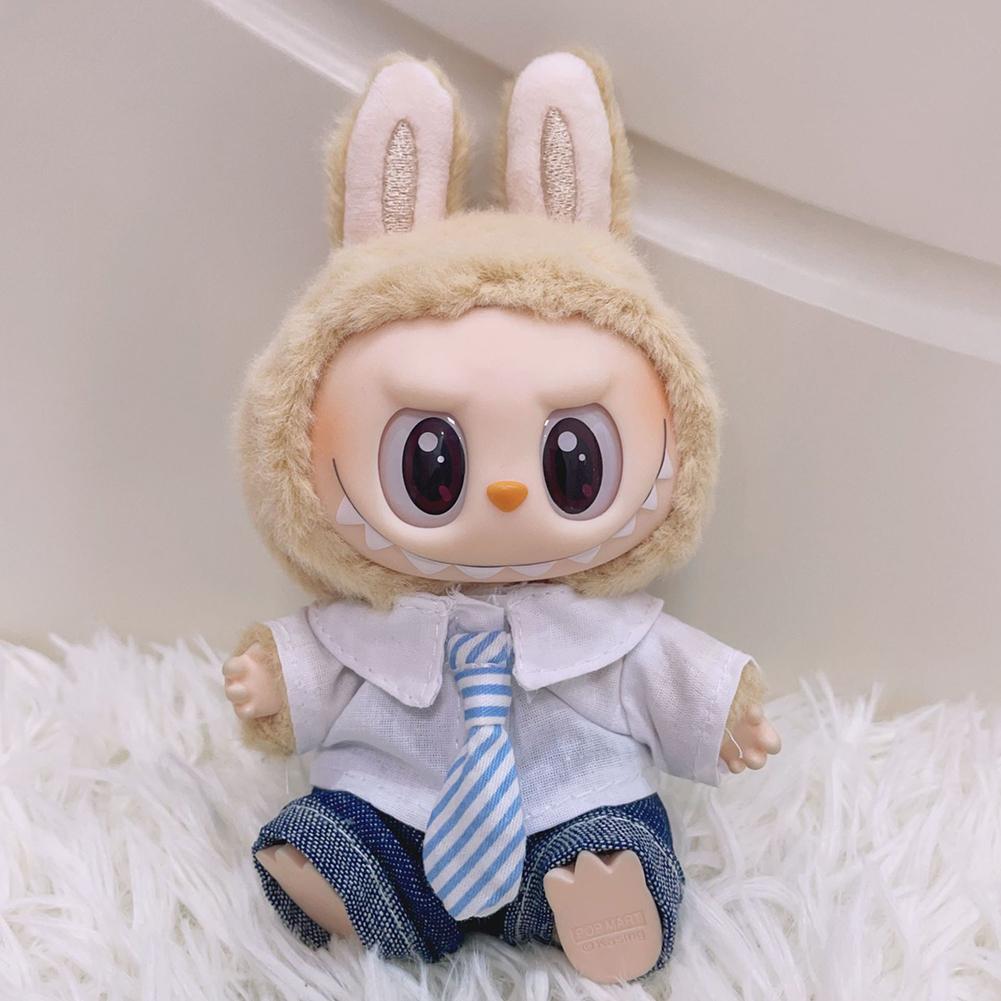 

Для 17см куклы Лабубу Одежда Модная одежда Школьная форма Одежда для кукол Подходящие по цвету рубашки Аксессуары для кукол Милое украшение Маленькая одежда 06#