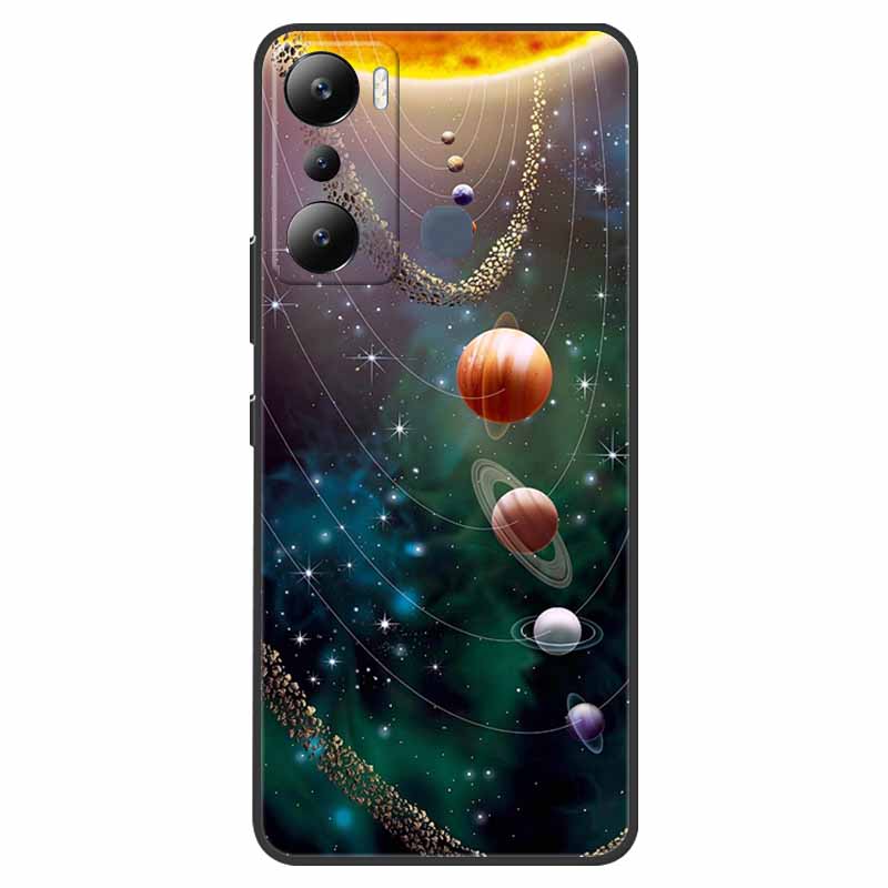 For Infinix Hot 20i Case Hot12i X665C Shockproof Soft Silicone TPU Back Cover For Infinix Hot 20i 20 I X665E Phone Cases 6.6"