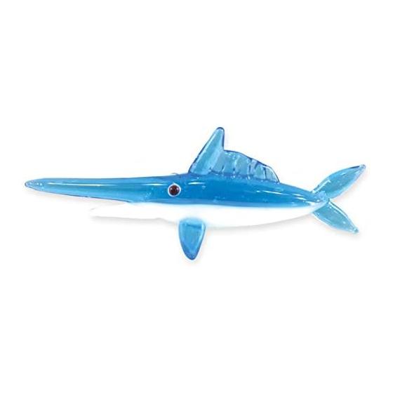 Four cart cute handmade glasswork marlin CKK513