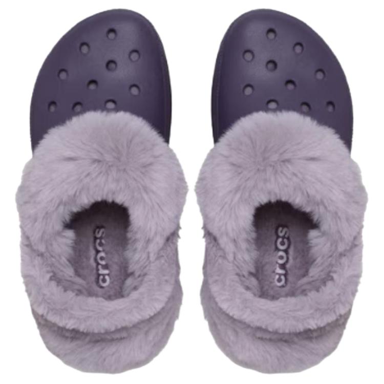 Crocs Fashionable Versatile Hole Shoes Whale Women Footwear Purple 211753-5CI