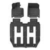 Eco-Friendly TPE Floor Mats for 2023 Jishi 01, Six/Seven-Seater - Complete Set for Trunk and Interior.