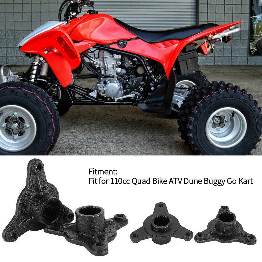 78mm 23T Verzahnung 3-Loch Hinterradnabe für ATV Go-Kart, und Robust