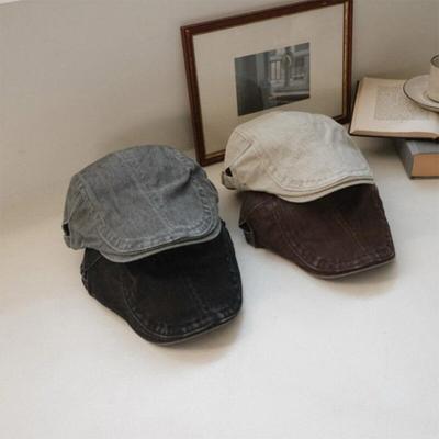 Women's Washed Flat SS Hunting Cap
