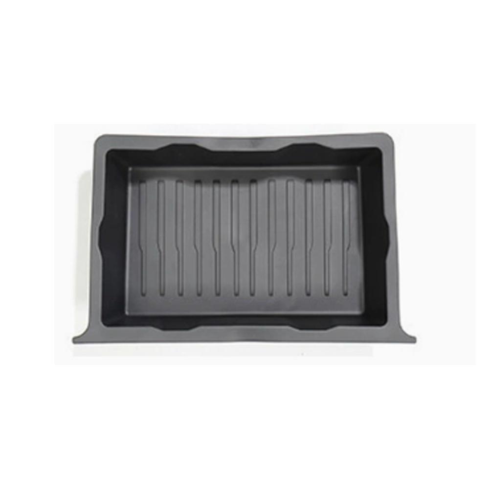 Under Seat Storage Box for Tesla Model Y 2024 2023-2020 TPE Underseat Storage Tray Under Seat Organizer Waterproof Hidden Tray