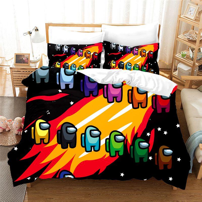 Set Bedding Game Quilt Duvet Cover Pillowcase 3d Print Cover Comforter