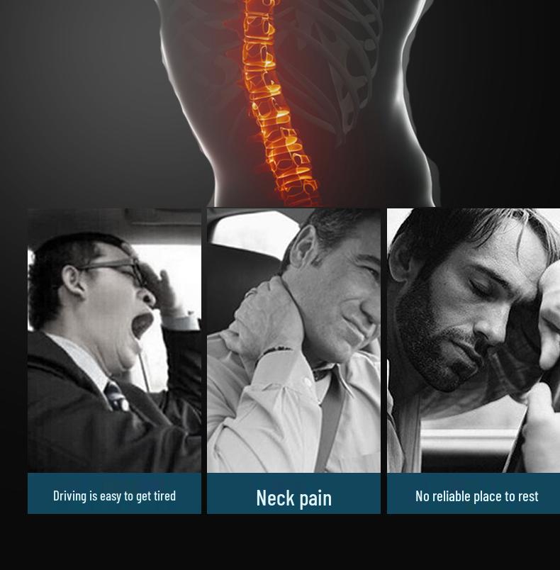 Mercedes Smart Car Headrest & Lumbar Support Cushion: Neck Protection & Hugging Pillow for Elf 1 Fortwo.