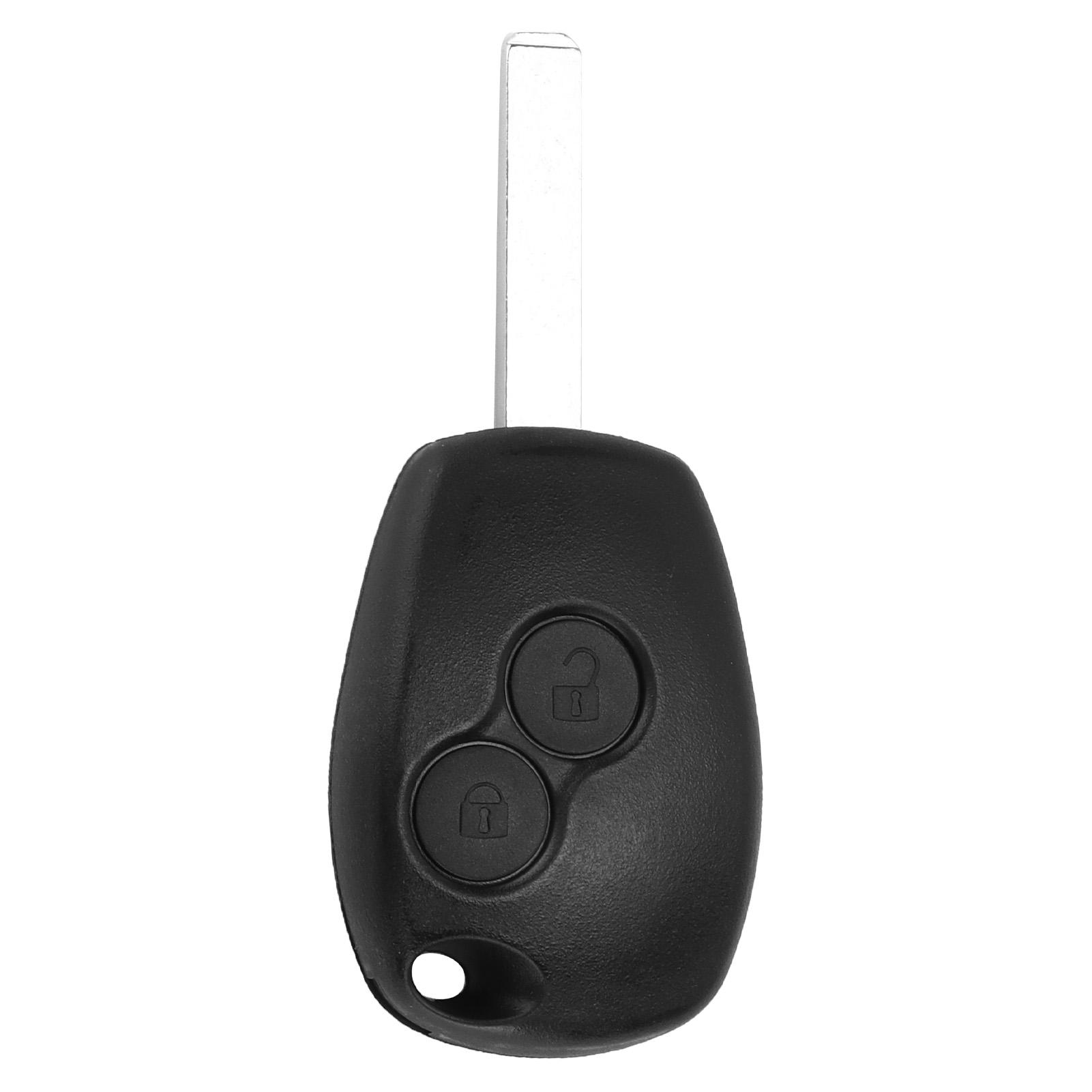 

433 МГц Автомобільний 2-кнопковий Пульт Дистанційного Керування Безключовий Вхід Брелок Чутливе Відкриття Дверей Заміна для Twingo 2014