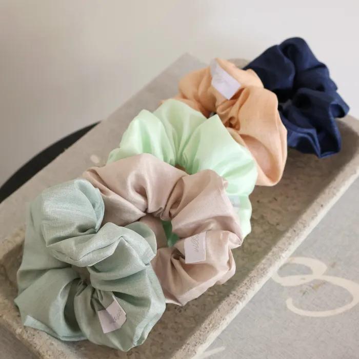 Matte Silk Scrunchie (5 Colors)