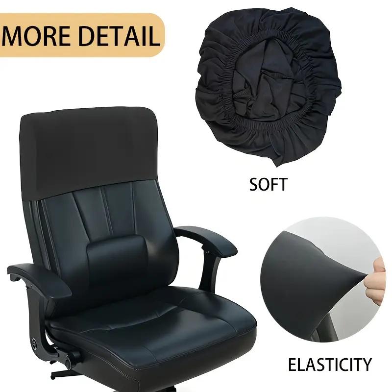 1PC elastic chair back cover dustproof high elasticity office chair cover comfortable home office chair back protective cover