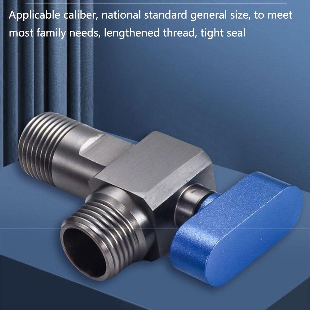 Hot and Cold Water Large Flow Angle Valve Easy Install Water Flows Control Valves  Water Heater
