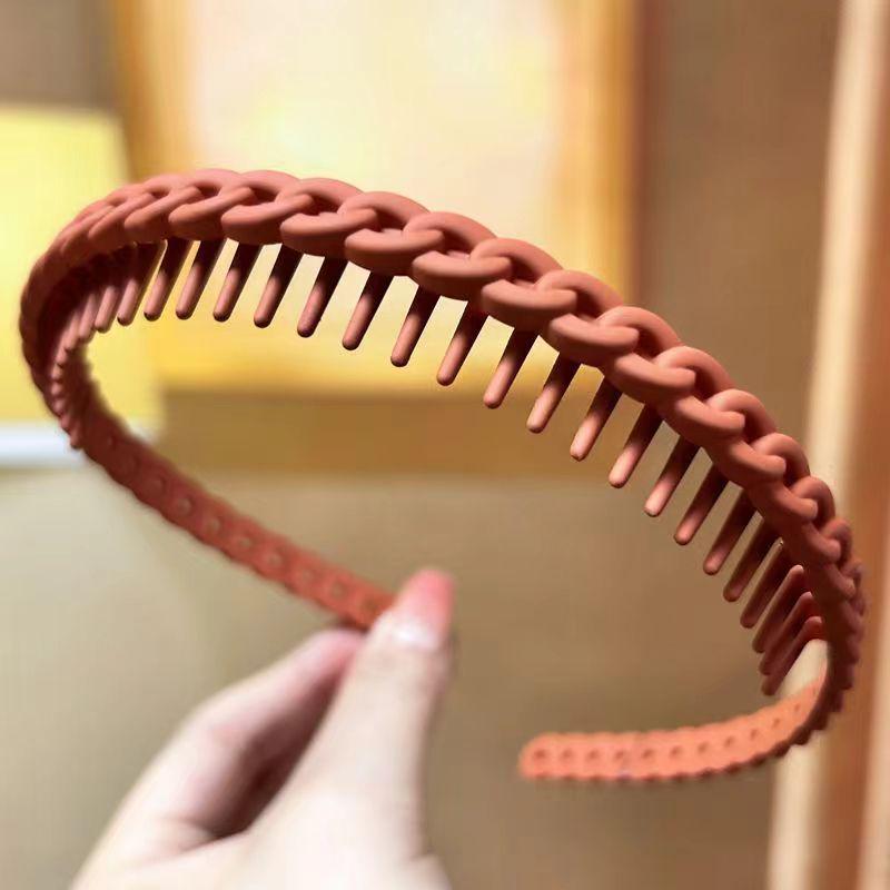 Women's 2025 Non-slip Toothed Headband for Face Washing - Premium Summer Hair Clip